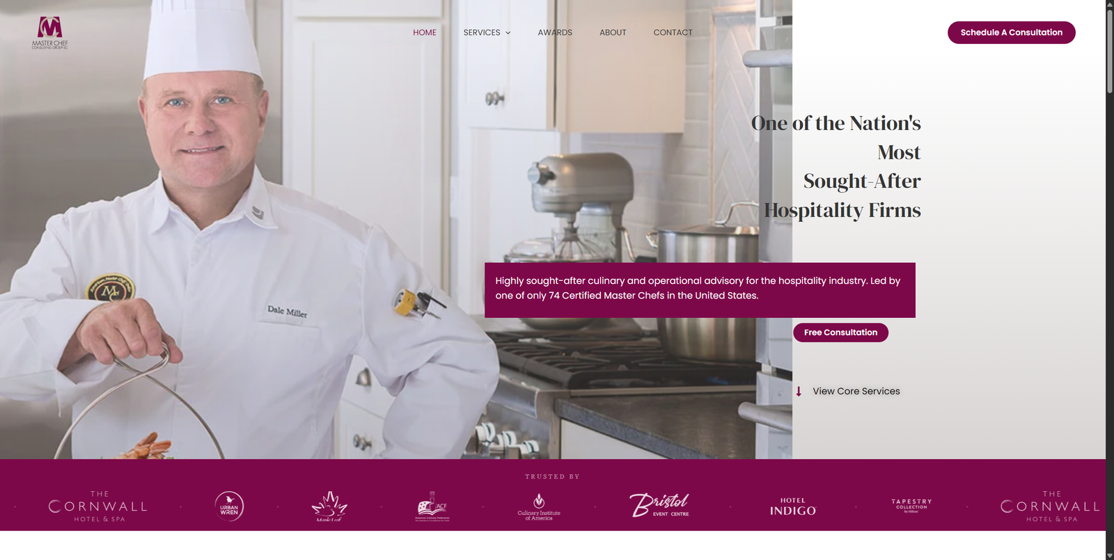 Chef Dale Miller